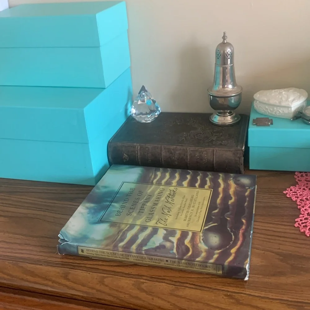 Tiffany Glassmaking: The Nash Notebooks tco coffee table history hardcover 718